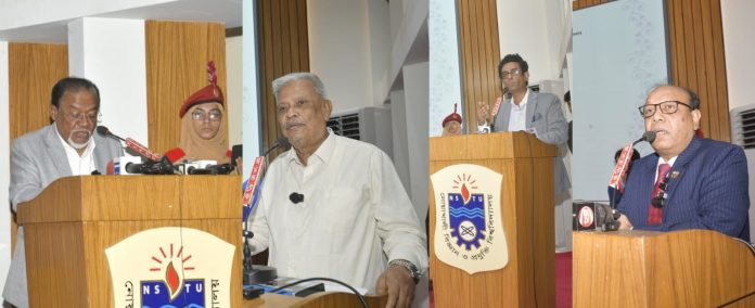 তিনি বলেন, এ অঞ্চলে সমুদ্রবিজ্ঞান ইনস্টিটিউট গড়ে তোলা হবে। সোনাপুরের দক্ষিণে শিক্ষকদের প্রশিক্ষণের জন্য একটি প্রশিক্ষণ ইনস্টিটিউট এবং বিশ্ববিদ্যালয়ের বর্তমান ক্যাম্পাসের পাশাপাশি আরও ১০০ থেকে ১৫০ একর জমিতে ক্যাম্পাস সম্প্রসারণের উদ্যোগ নেওয়া হবে।